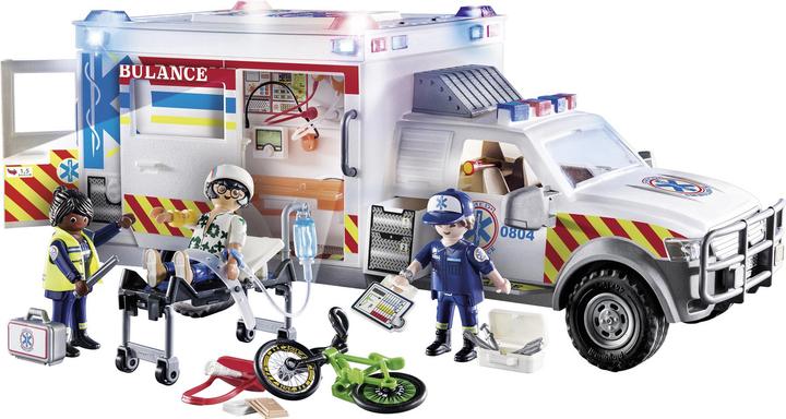 Actual product image Playmobil Rescue vehicle: US Ambulance (70936, Playmobil City Action)