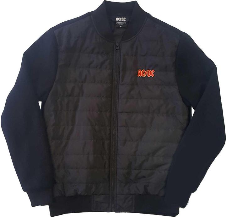 AC/DC Unisex Adult Logo Padded Jacket