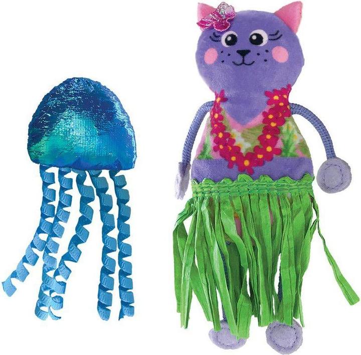 Immagine prodotto KONG Tropics Hula 2-Pack (Catmint giocattolo)