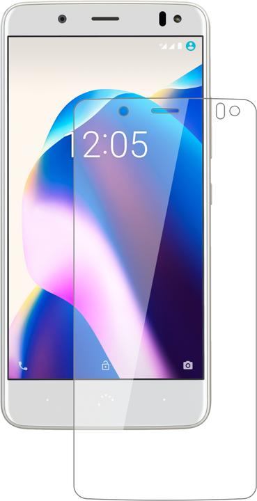 Actual product image Dipos Screen Protector Anti-Shock (2 Piece, BQ Aquaris U2 Lite)