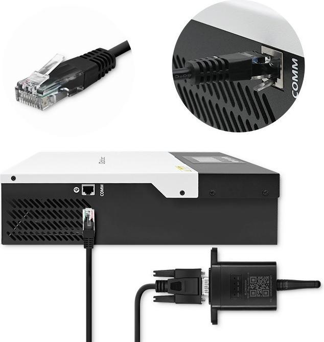 Produktbild Qoltec 53962 WiFi module for solar inv