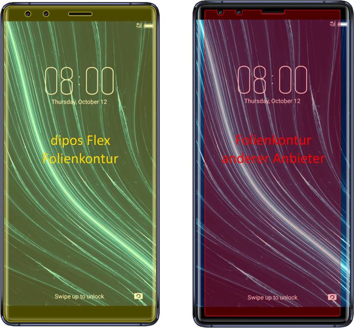 Produktbild Dipos Displayschutzfolie Full-Cover 3D (3 Stück, Archos Diamond Omega)