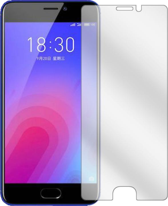Actual product image Dipos Screen Protector Crystalclear (6 Piece, Meizu M6)
