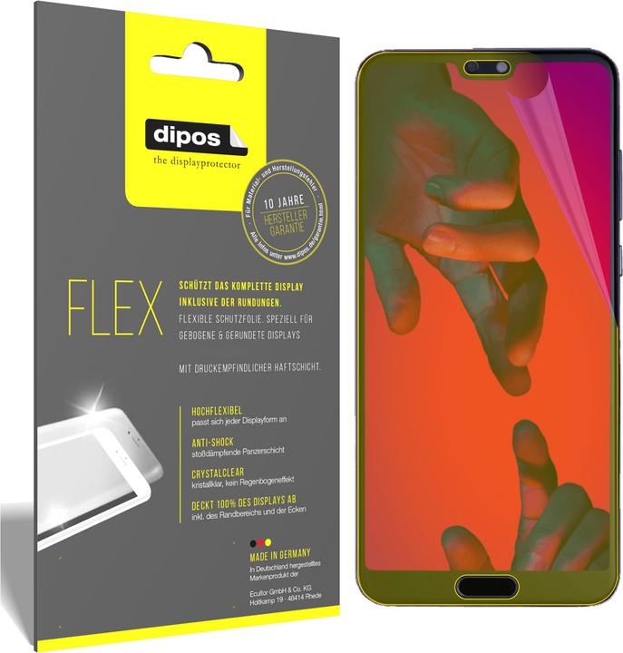 Actual product image Dipos Screen Protector Full-Cover 3D (2 Piece, Huawei P20 Pro)