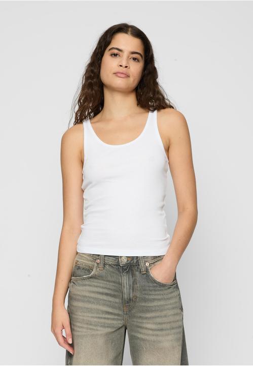 Actual product image Urban Classics Ladies Organic Basic Rib Top 2-Pack - 166867 (M)