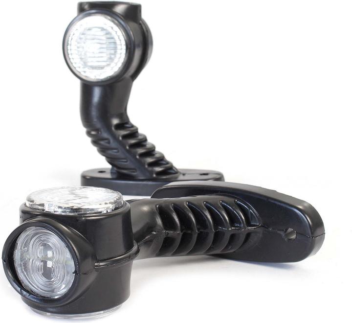 Image du produit Wiltec Feux de gabarit 2x4 LED 12V Forme ronde Feux d’encombrement Remorque Feux de position Auto