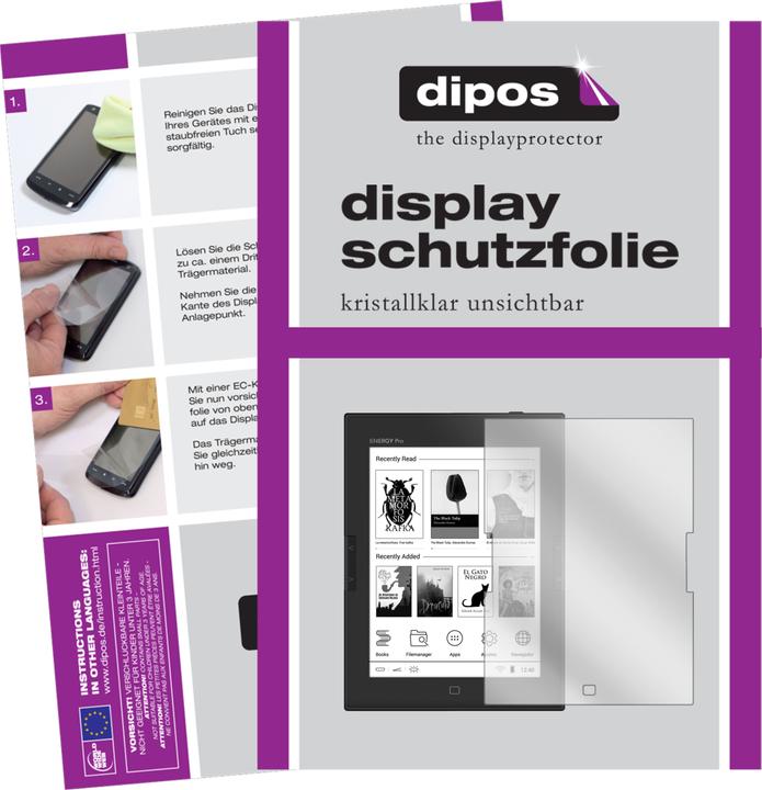 Actual product image Dipos Screen Protector Crystalclear (2 Piece, eReader Pro HD)