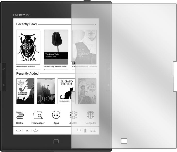 Actual product image Dipos Screen Protector Crystalclear (2 Piece, eReader Pro HD)
