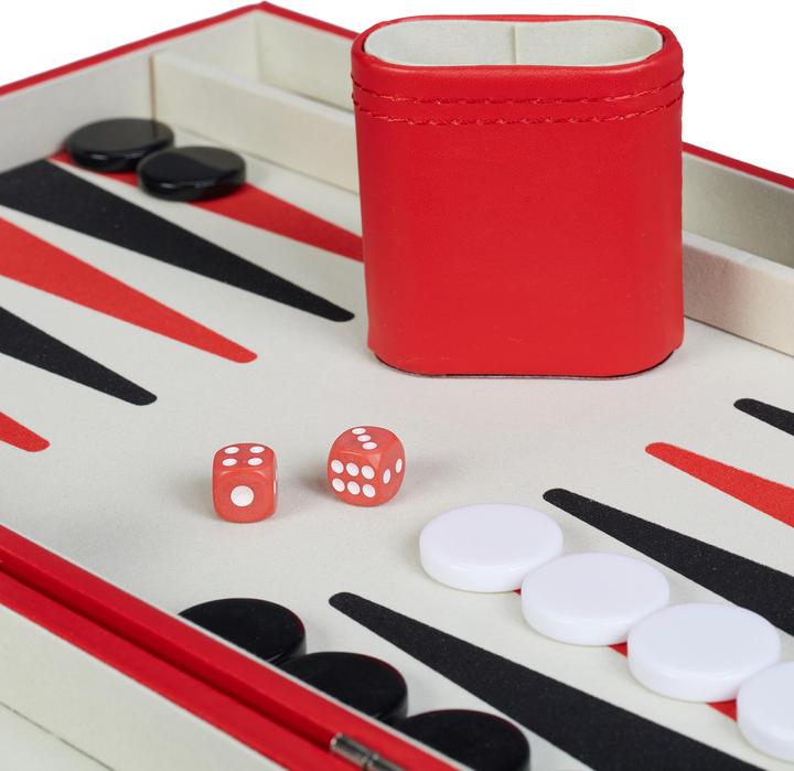 Productafbeelding Relaxdays Backgammon-Koffer