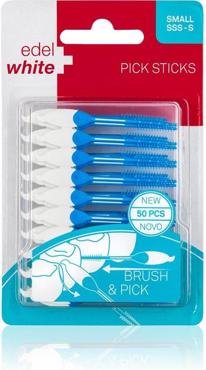 Edel + White Pick Sticks Small mit Reisebehälter 50 Stk. (50 x)