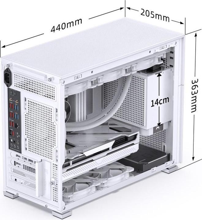 Actual product image Jonsbo D31 mATX (DTX, mATX, Mini-ITX)