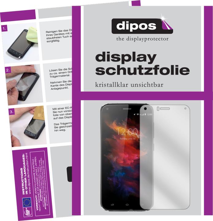 Produktbild Dipos Displayschutzfolie Crystalclear (6 Stück, Umidigi Umi Diamond X)