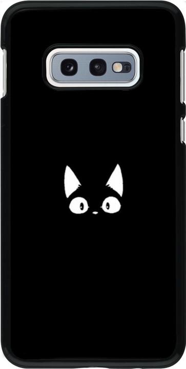 Produktbild PhoneLook Hülle Funny cat on black (Samsung Galaxy S10e)