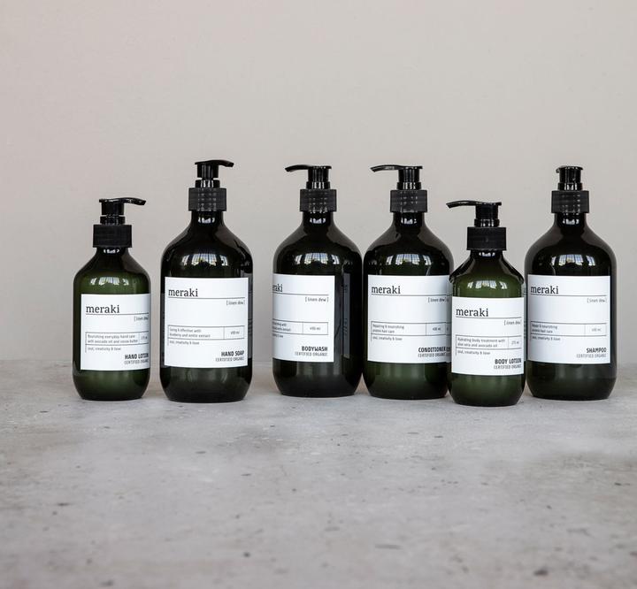 Actual product image Meraki Linen dew (Liquid soap, 490 ml)