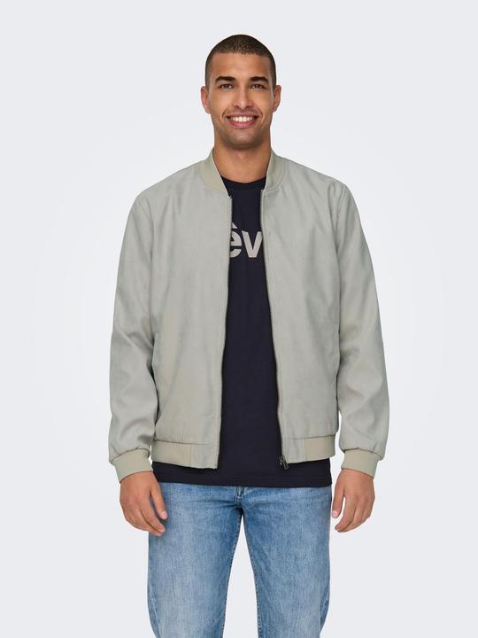 Actual product image Only & Sons Onslucas Fake Suede Bomber Otw (XS)