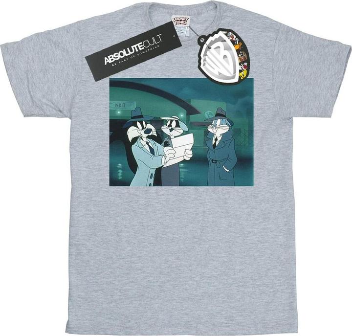 Looney Tunes Bugs Bunny Sylvester Letter TShirt (4XL)