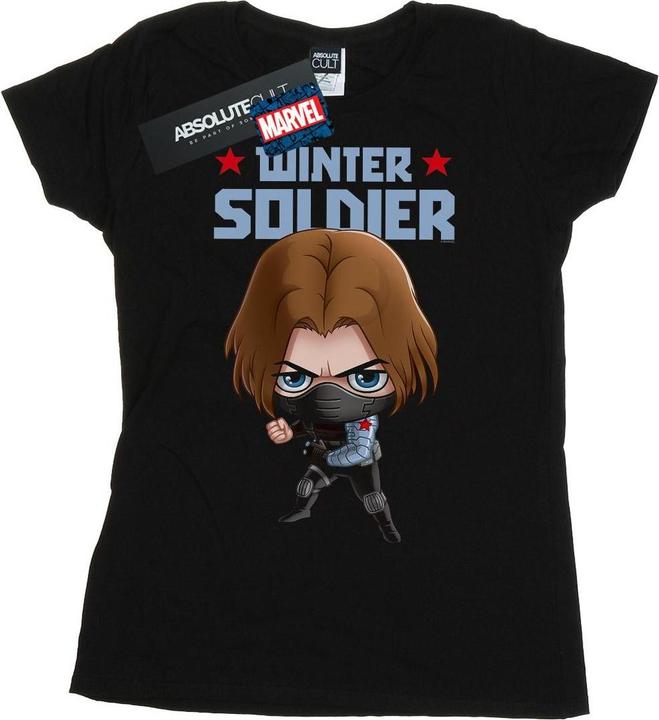 Winter Soldier Bucky Toon TShirt (XXL)