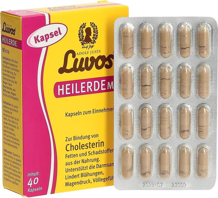 Actual product image Luvos Healing Earth (40 Piece, Capsules, 56 g)