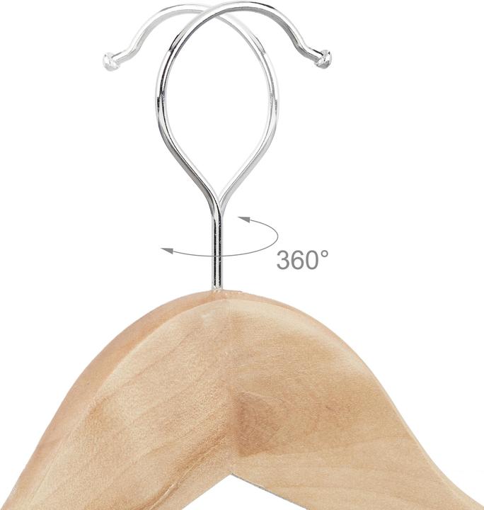 Image du produit Relaxdays Kit de suspension de manteau (48 x)