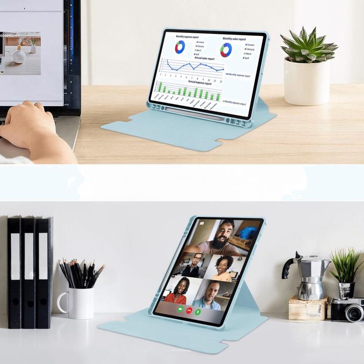 Produktbild Cover-Discount Galaxy Tab S9 FE - 360-Grad Tablet Hülle hellblau (Galaxy Tab S9 FE)