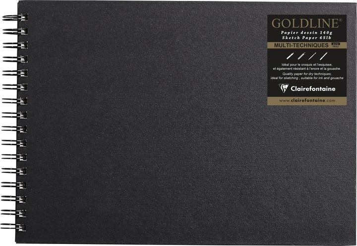 Immagine prodotto Clairefontaine Goldline (A4, Nessuna, Copertina rigida)