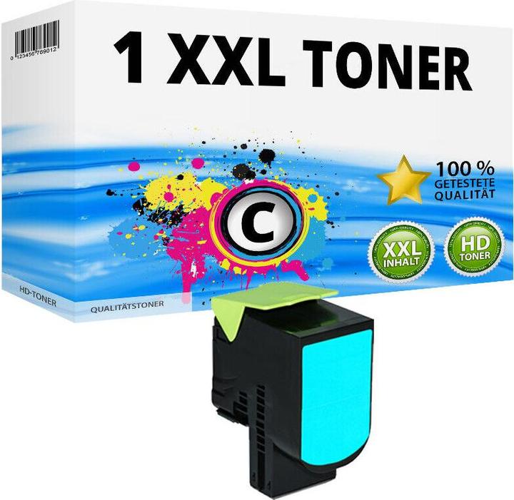 Image du produit Druckfuxx XXL Toner für LEXMARK C 2535 DW MC 2535 ADW MC 2424 DW C 2425 DW MC 24