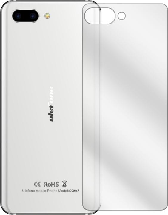 Actual product image Dipos Screen Protector Crystalclear (2 Piece, Ulefone T2 Pro)