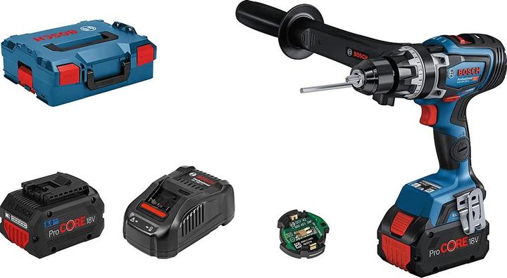 Karton, Akku-Drehschlagschrauber GDS 18V-1000, Leiterclip