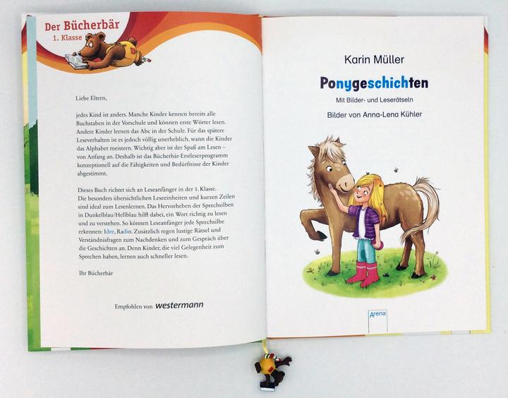 Produktbild Ponygeschichten (Deutsch, Karin Müller, Anna-Lena Kühler, 2020)
