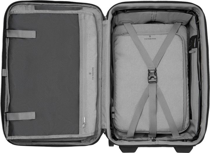 Immagine prodotto Victorinox Werks Traveler 6.0, bagaglio a mano a 2 ruote per viaggiatori frequenti, nero (40 l)