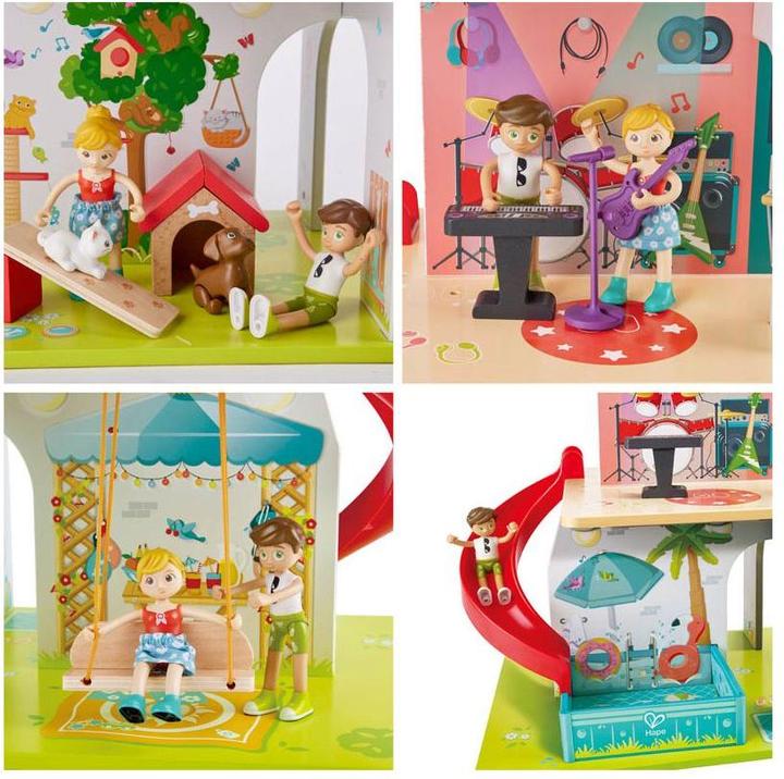 Image du produit Hape Maison de poupées interactive
