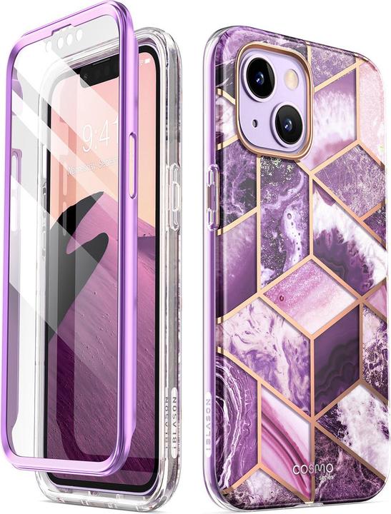 Actual product image Supcase Cosmo Iphone 14 Plus Marble Purple (Apple iPhone 14 Plus)