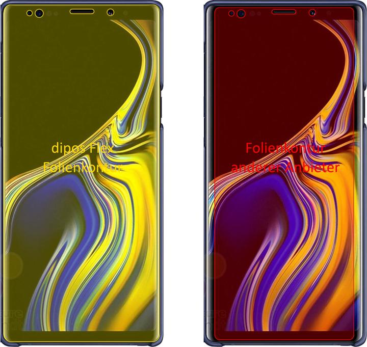 Immagine prodotto Dipos Pellicola Protettiva Full-Cover 3D (2 Pezzo/i, Samsung Galaxy Note 9)