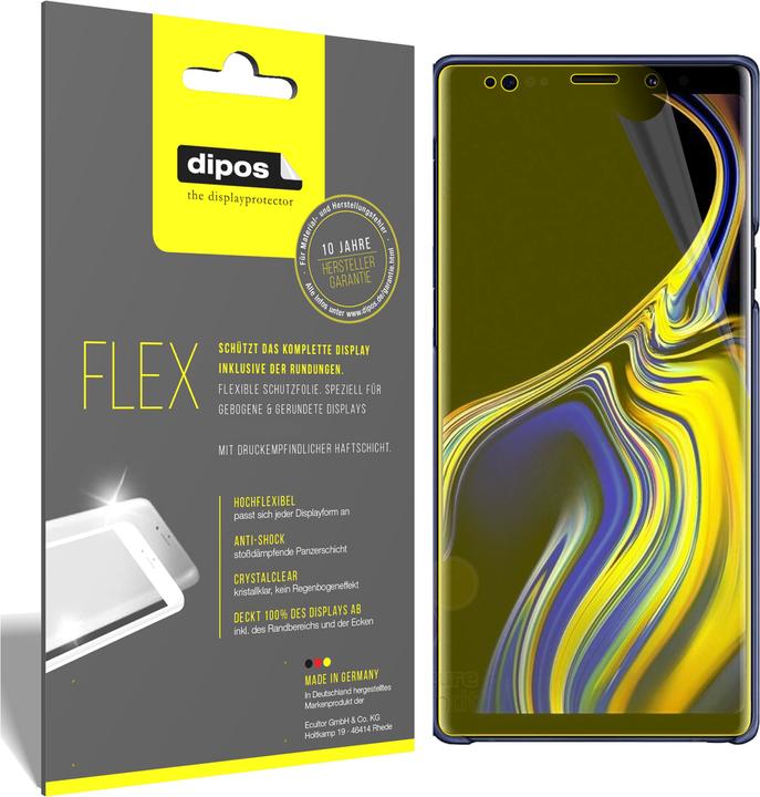 Immagine prodotto Dipos Pellicola Protettiva Full-Cover 3D (2 Pezzo/i, Samsung Galaxy Note 9)
