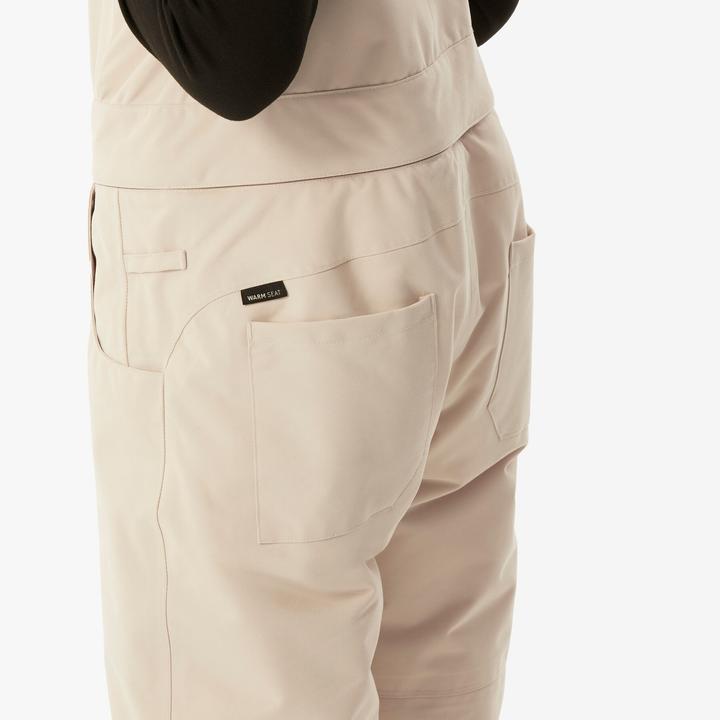 Produktbild Wedze Snowboardhose Latzhose Kinder Piste - 500 weiss (152)