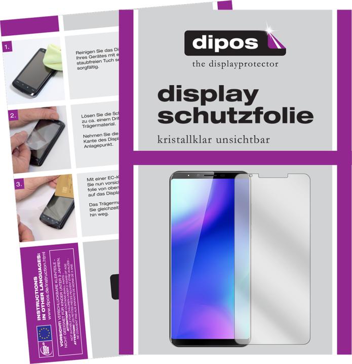 Image du produit Dipos Film de Protection d’écran Crystalclear (2 pièce(s), Cubot X18 Plus)