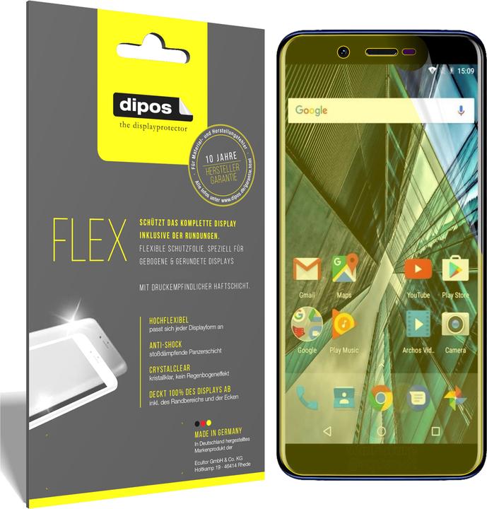 Actual product image Dipos Screen Protector Full-Cover 3D (2 Piece, Archos Core 57S)