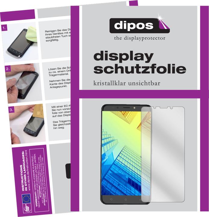 Image du produit Dipos Film de Protection d’écran Crystalclear (2 pièce(s), Alcatel A7 XL)
