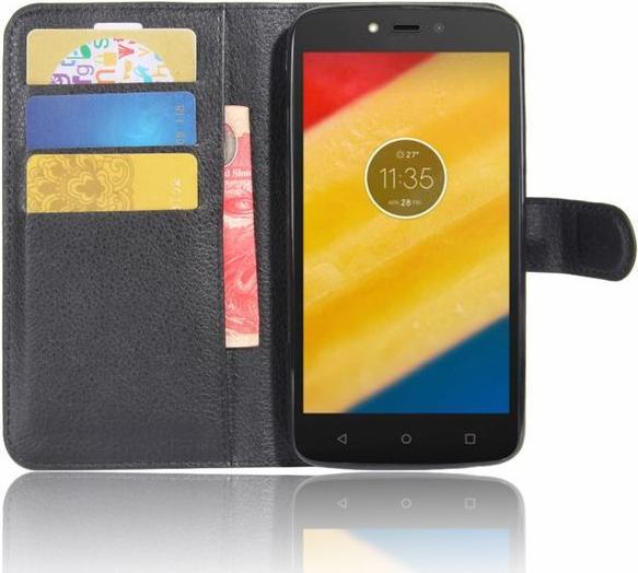 Immagine prodotto MU Classic Copertina in pelle con texture litchi (Motorola Moto C Plus)