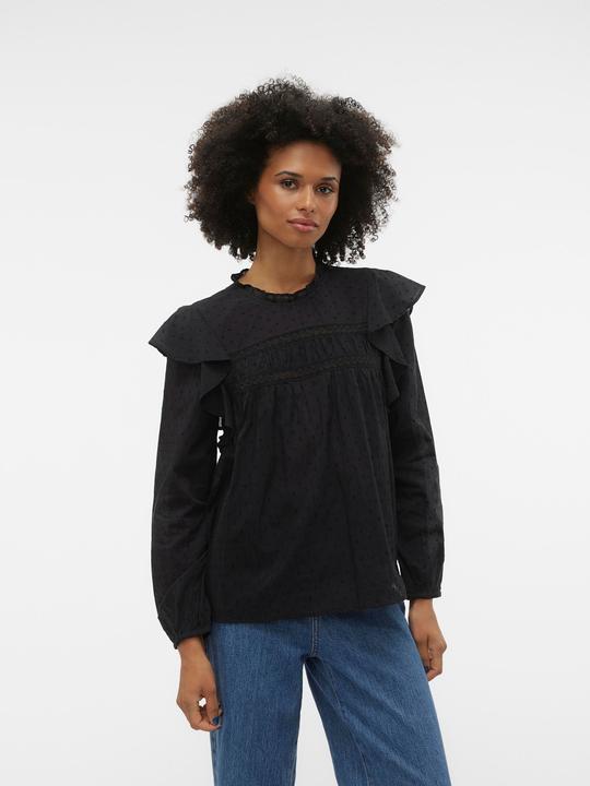 Immagine prodotto Vero Moda Camicetta VMTRINE LS LACE TOP WVN (M)