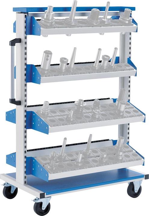 Produktbild Bedrunka & hirth CNC-Bestückungswagen m. 8 Aufnahmeböden 990x610x1450 (99 cm, 145 cm)