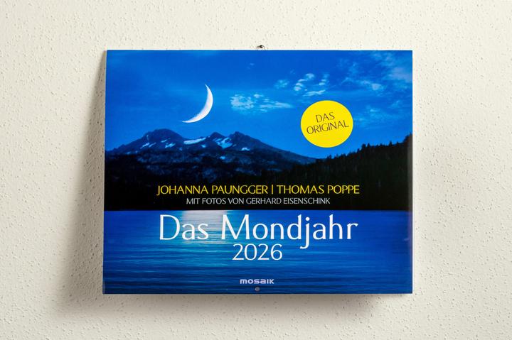 Produktbild Das Mondjahr 2026 - Wandkalender (32 x 28 cm, Harter Einband, Deutsch)