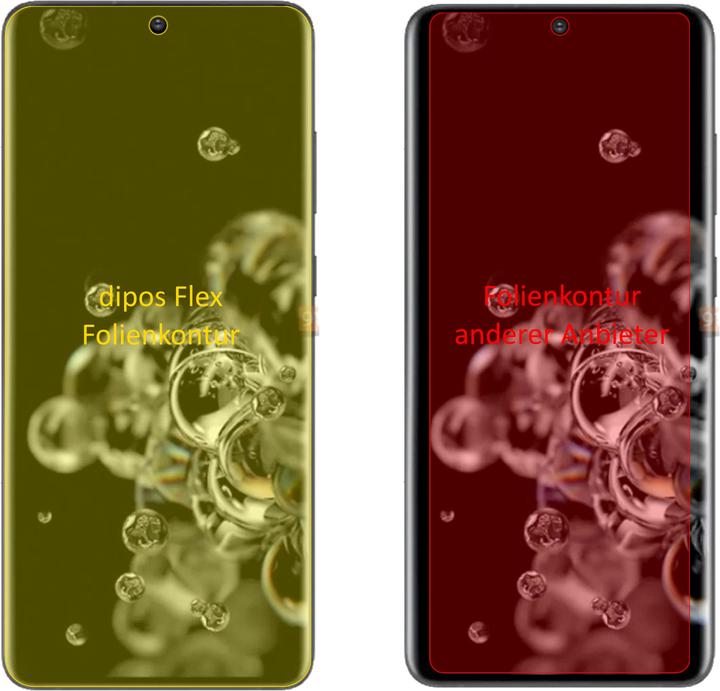 Image du produit Dipos Film de Protection d’écran Full-Cover 3D (2 pièce(s), Samsung Galaxy S20 Ultra)