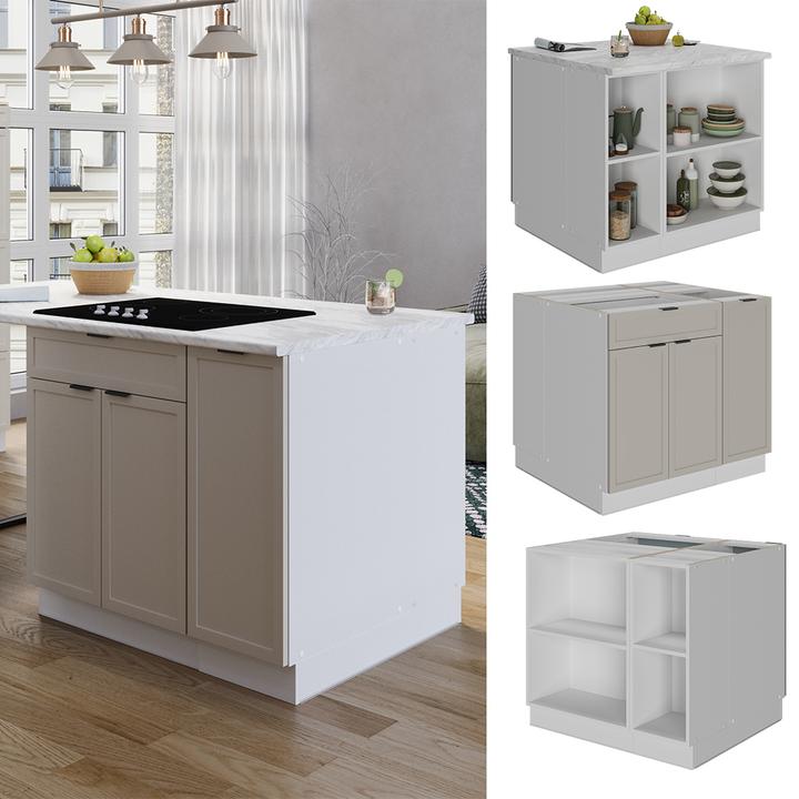 Produktbild Vicco Kücheninsel Fame-Line (90 x 82 x 82 cm)