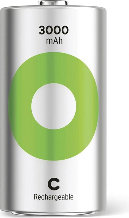 Produktbild GP Batteries Recharable batteries others (2 Stk., C, 3000 mAh)