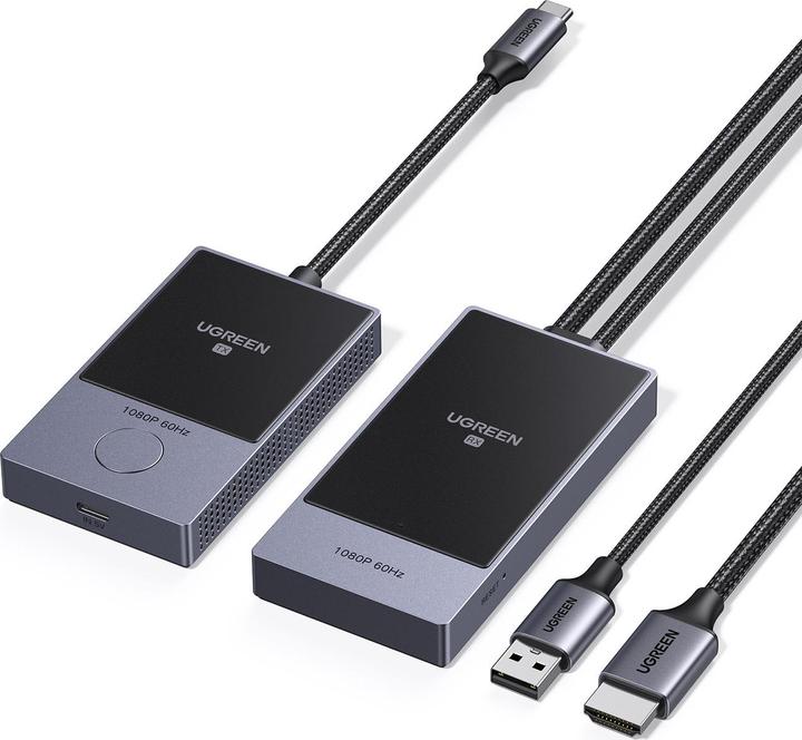 Produktbild Ugreen CM737 1080p 30m wireless HDMI transmitter and receiver (30 m)