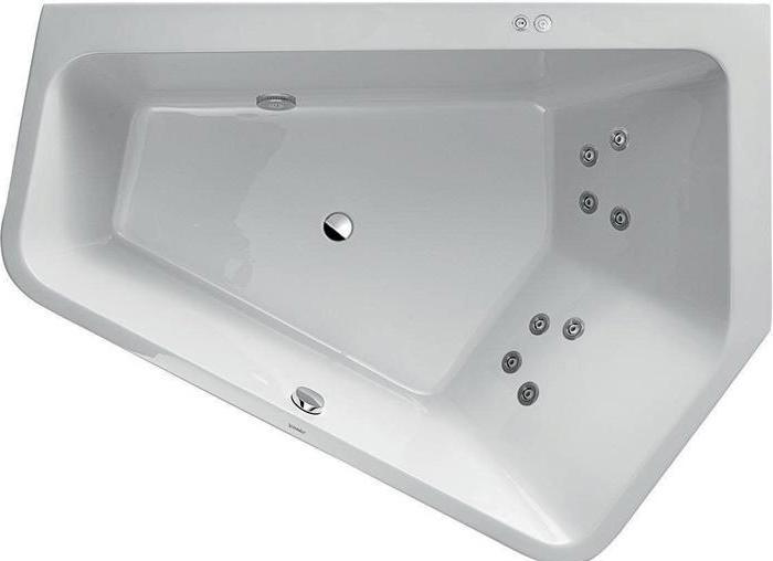 Produktbild Duravit Whirlwanne PAIOVA 5 Ecke re 267 l 1900x1400mm we Jet-System