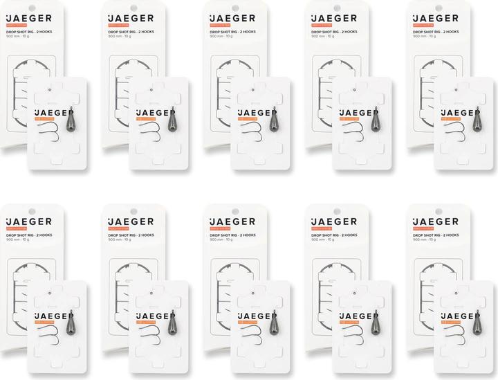 Actual product image Jaeger Drop Shot Montage 10x Reload Bundle