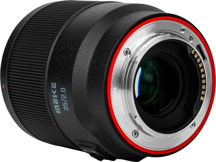 Actual product image Meike 35mm F2.0 Auto Focus Lens(STM Motor) for E Mount Portrait Photography