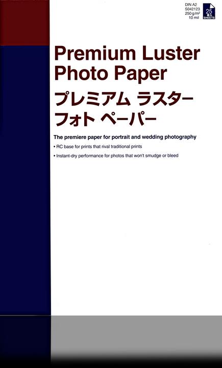 Epson Papier photo Premium Luster (260 g/m², A2, 25 x)